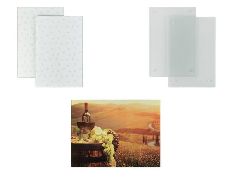 LIVARNO home Glas-Schneidebretter \ Glas-Schneidebrett, mit Antirutschfüßen Rabatte dieses Monats