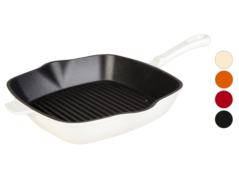 LIVARNO home Gusseisen-Grillpfanne, mit beidseitigem Ausgießer Online