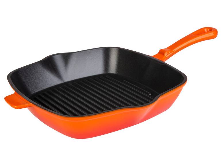 LIVARNO home Gusseisen-Grillpfanne, mit beidseitigem Ausgießer Online