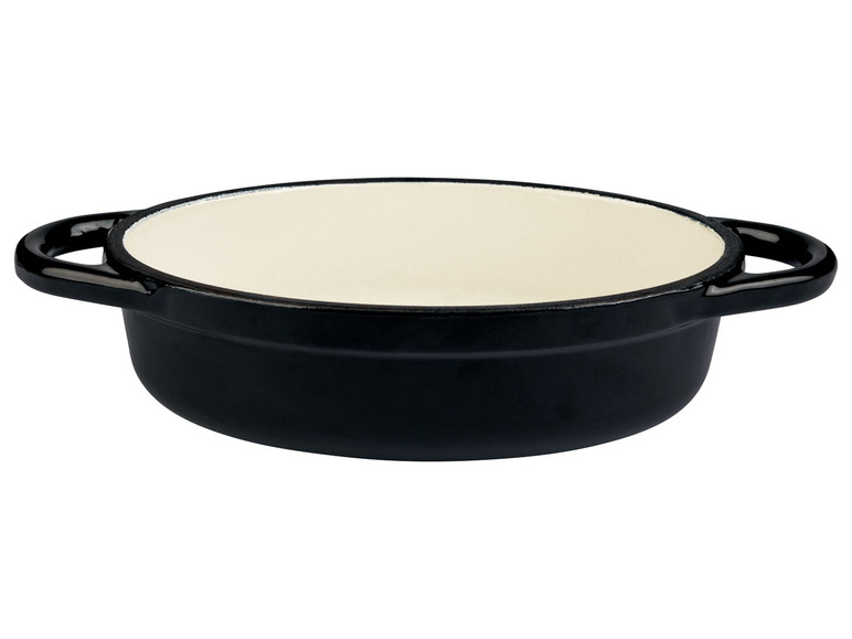 ERNESTO® Mini-Gusseisen-Auflaufformen, 14,5 x 10 cm, 2 Stück Fabrikpreis