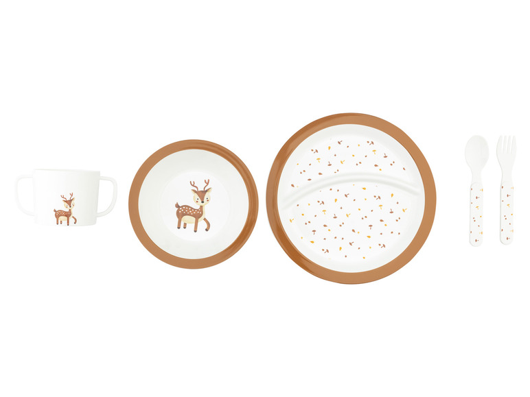 LIVARNO home Kinder Geschirr-Set, 5-teilig Flash Sale