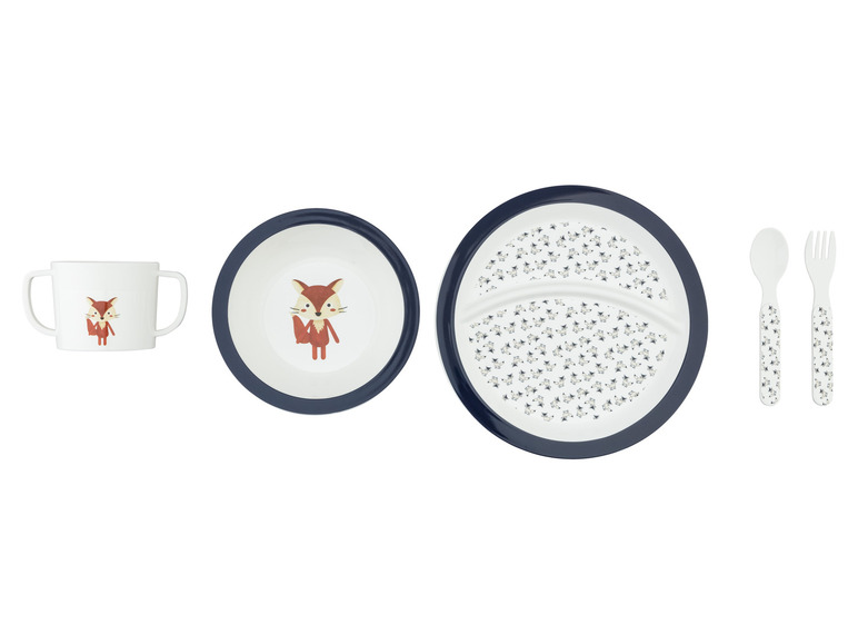 LIVARNO home Kinder Geschirr-Set, 5-teilig Flash Sale