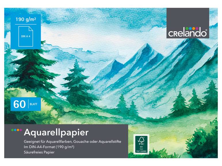 crelando® Zeichenblock, DIN A3/A4, säurefrei Valentinstagsangebot