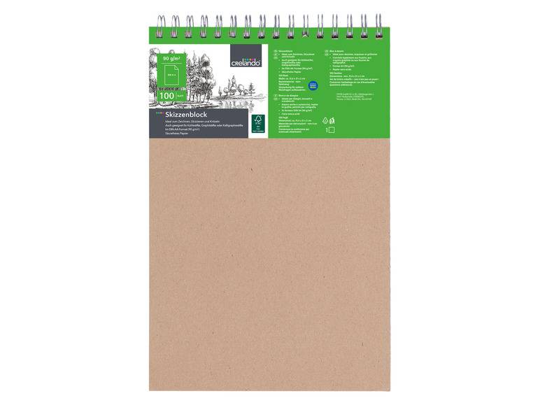 crelando® Zeichenblock, DIN A3/A4, säurefrei Valentinstagsangebot