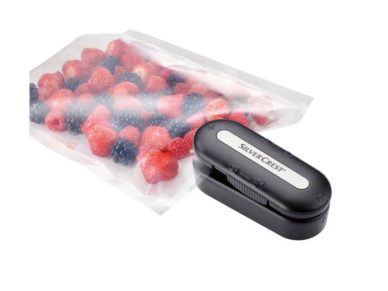 SILVERCREST® KITCHEN TOOLS Mini-Folienschweißgerät » SFSGM 1.5 C1«, inkl. Batterien Lagerräumung