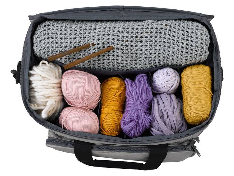 crelando® Nähmaschinen-Trolley / Strickzubehör-Tasche Heißer Verkauf
