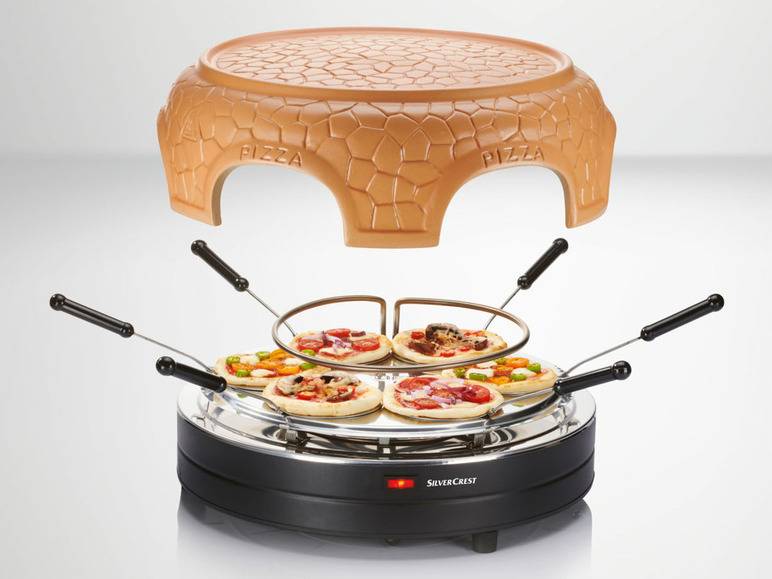 SILVERCREST® KITCHEN TOOLS Pizzaofen »SPO 910 A1«, für 6 Personen Blitzangebot