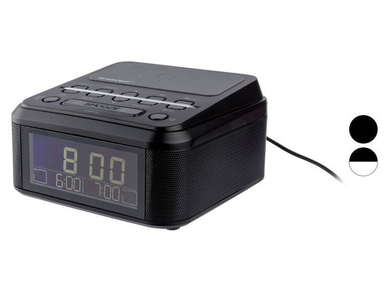 SILVERCREST® Uhrenradio, mit Qi Ladung, DAB+, Bluetooth Tägliche Deals