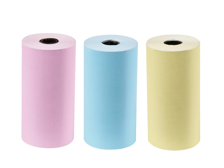 SILVERCREST® Fotopapier, 3 Stück, für Mini Pocket Printer Sonderangebote