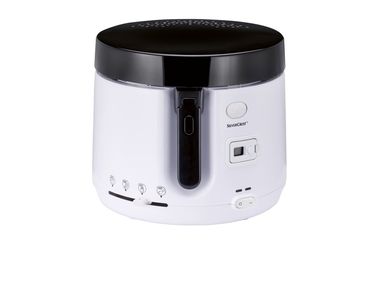 SILVERCREST® KITCHEN TOOLS Fritteuse »SFT 1900 A1«, mit Timer, weiß Begrenzte Freigabe