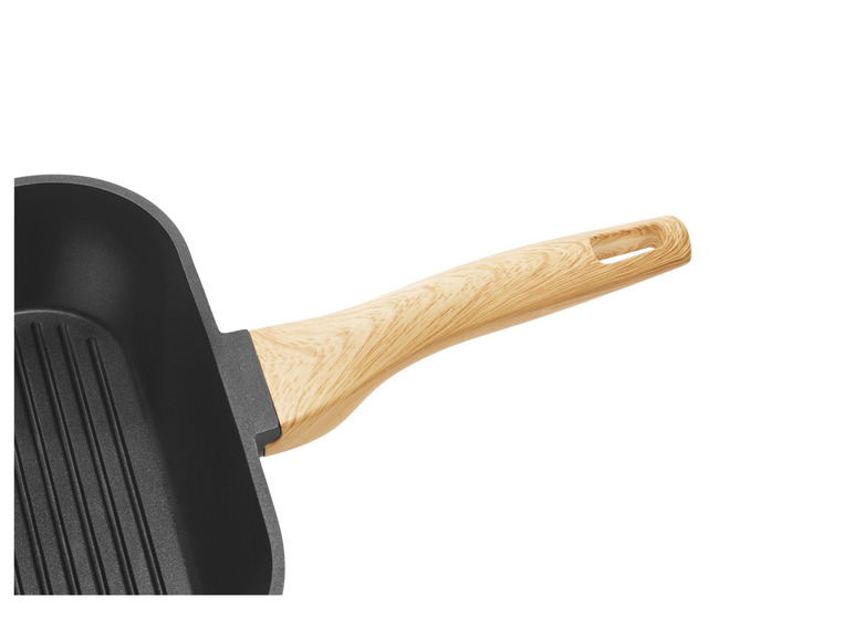 ERNESTO® Aluguss-Pfanne / -Grillpfanne, mit Antihaftbeschichtung Nur für heute