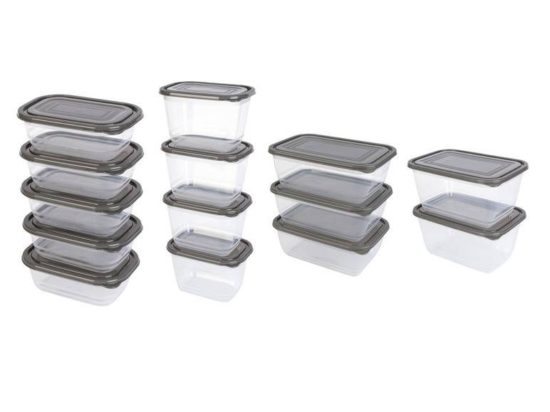 LIVARNO home Kühlschrankdosen-Sets, stapelbar 50% Rabatt mit kostenlosem Versand
