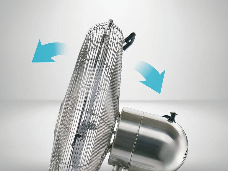 SILVERCREST® Standventilator »SSVM 40 B2«, aus Metall, mit breitem Fuß Clearance-Verkauf