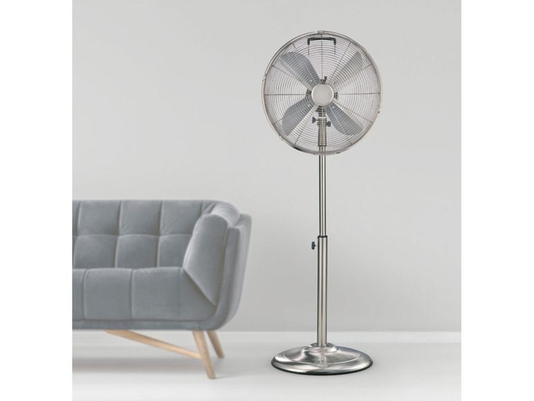 SILVERCREST® Standventilator »SSVM 40 B2«, aus Metall, mit breitem Fuß Clearance-Verkauf