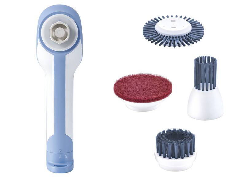 SILVERCREST® Elektrische Reinigungsbürste »SRB 6 B1«, 5-teilig