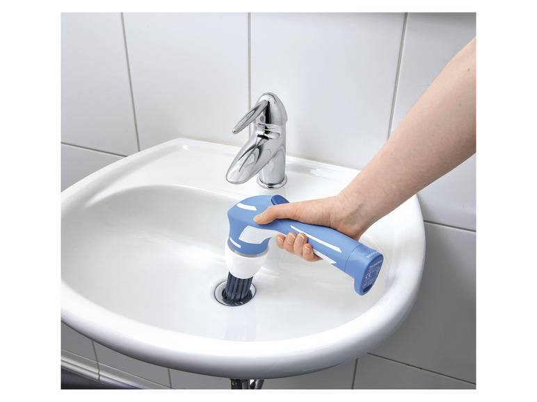 SILVERCREST® Elektrische Reinigungsbürste »SRB 6 B1«, 5-teilig Kostenloser Versand international
