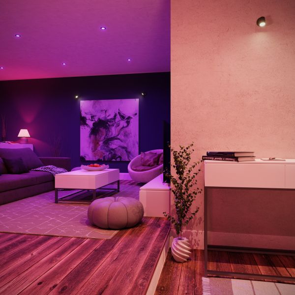 E27 LED RGB Leuchtmittel, R80, warmweiß - kaltweiß (2700 - 6300 K), 9,9 W, 950lm, Smart Home, WLAN, Alexa, matt Riesige Ersparnisse