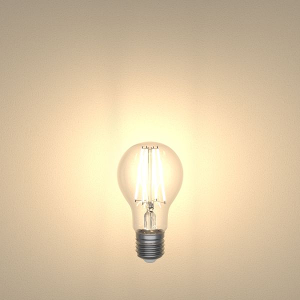 E27 LED Leuchtmittel, A60, 7,1 W, 3-Stufen-Dimmer (Lichtfarbe wählbar) Begrenzte Freigabe