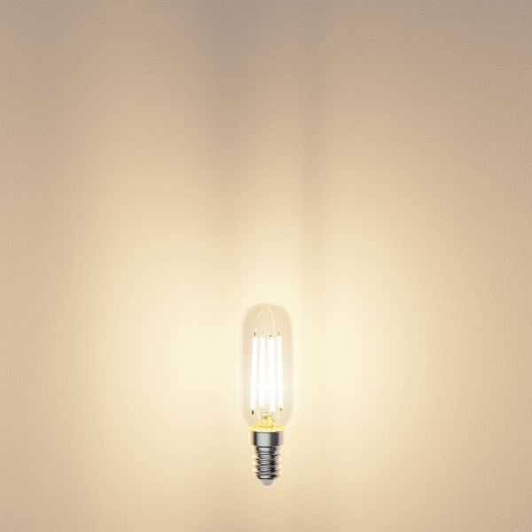 E14 LED Leuchtmittel, T25, 4,2 W (Lichtfarbe wählbar) Letzter Tag