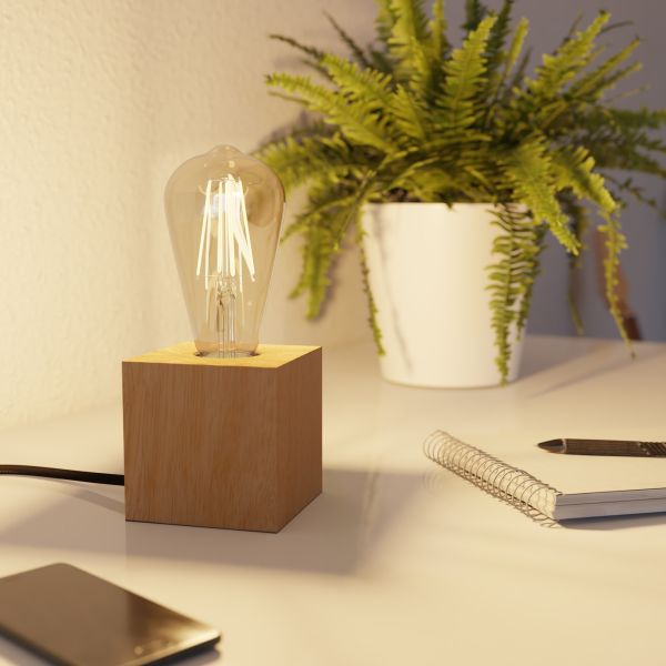 E27 LED Leuchtmittel, ST64, extra warmweiß (2500 K), 7,2 W, 814lm, 3-Stufen-Dimmer, goldfarben Nur für heute