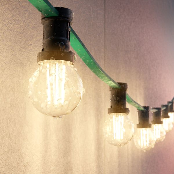 E14 LED Leuchtmittel, G45, warmweiß (2700 K), 4,5 W, 542lm, 3-Stufen-Dimmer 50% Rabatt mit kostenlosem Versand