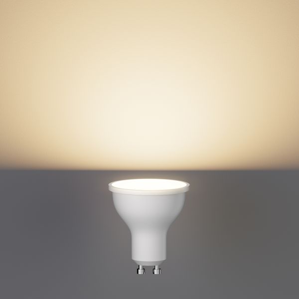 GU10 LED Leuchtmittel, PAR16, warmweiß (2800 K), 0,5 W, 49lm, 100°, matt Fabrikladen
