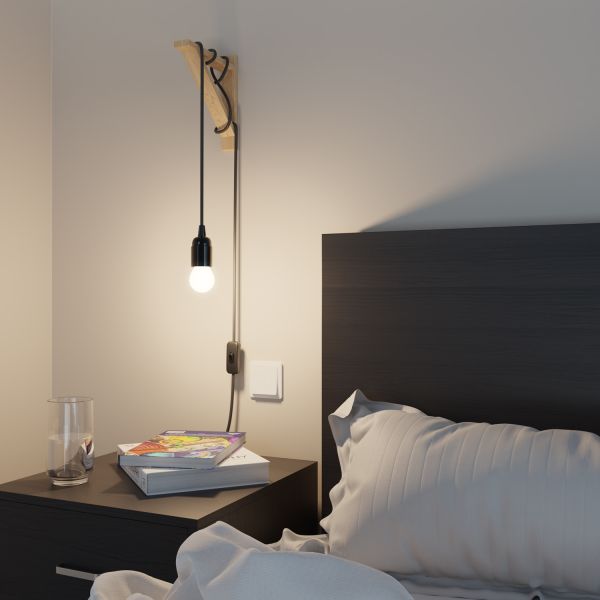 E27 LED Leuchtmittel, G45, warmweiß (2700 K), 4 W, 477lm, gefrostet 2025