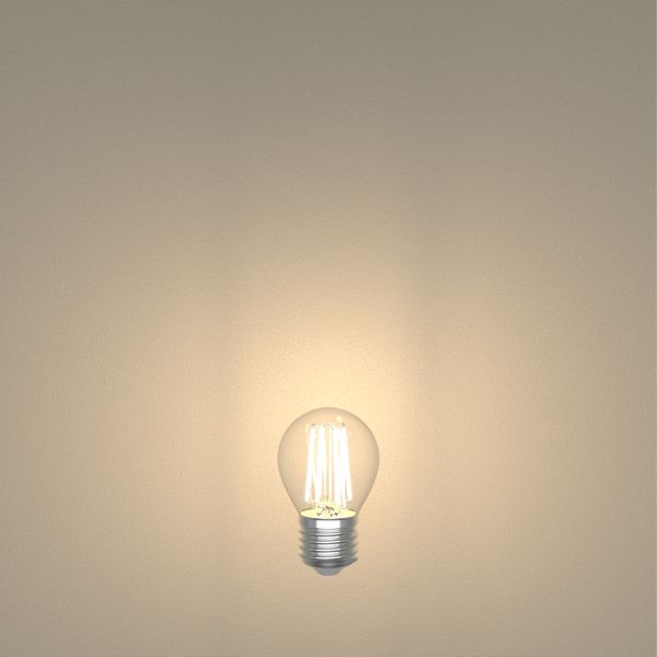 E27 LED Leuchtmittel, G45, warmweiß (2700 K), 3,9 W, 518lm Angebote