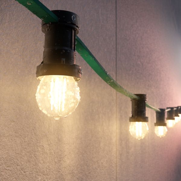 E27 LED Leuchtmittel, G45, warmweiß (2700 K), 3,9 W, 518lm Angebote