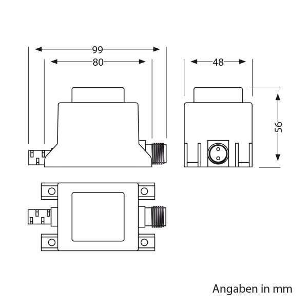 20W LED Trafo-Netzteil/Transformator für Stecksystem NEMO, Stecker, 12V AC, schwarz, IP65 Günstiger Verkauf