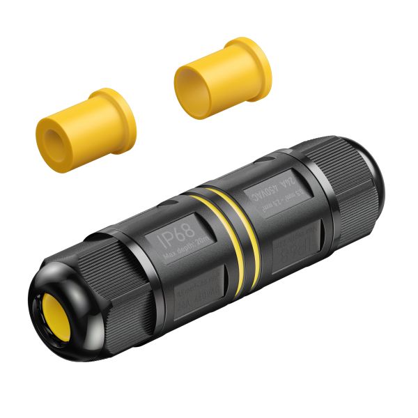 Kabelverbinder für außen, IP68, Muffe für 5 - 12mm Kabel-Durchmesser Valentinstagsangebot