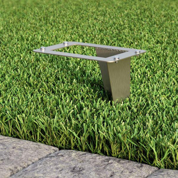 Garten-Erdspieß, für POMI, edelstahl, 18cm, 8 x 11,5cm JETZT KAUFEN