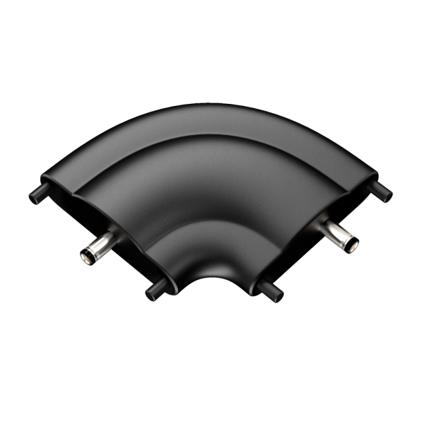 90° Verbinder für unsere flachen SIRIS 24V Unterbau-Leuchten (Farbe wählbar) Blitzangebot