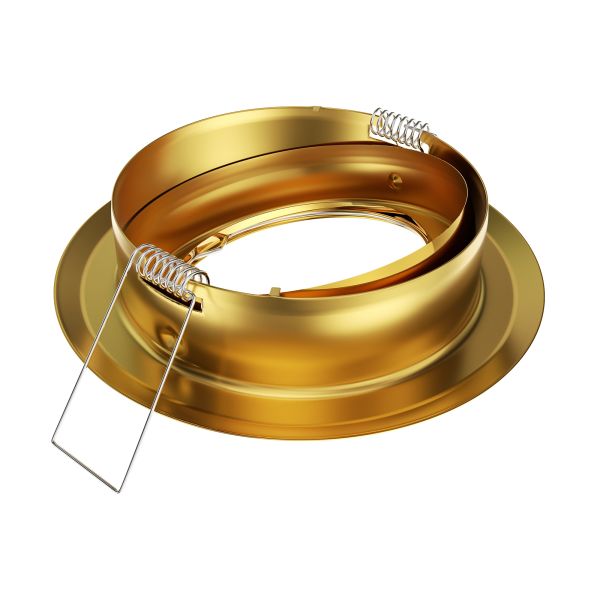 Deckeneinbaurahmen FABI, rund, schwenkbar, gold glänzend Tägliche Deals
