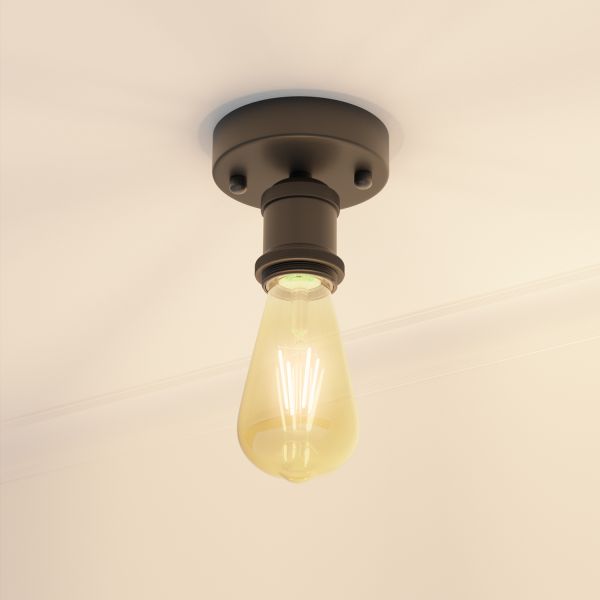 Deckenleuchte / Lampenfassung RETRA (Farbe, Leuchtmittel wählbar) Nur für heute