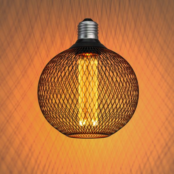 Vintage Pendelleuchte RETRA, inkl. E27 LED, G120, extra warmweiß, 4W, 220lm (Farbe wählbar) Super Rabatt