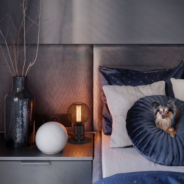 Tischlampe LITO, Schalter, inkl. E27 LED, G120, extra warmweiß, 4W, 220lm (Farbe wählbar) Riesige Rabatte