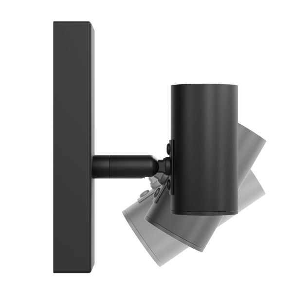 Vintage Wand-Leuchte FARE, Retro, schwarz, schwenkbar, inkl. E27 LED, G120, extra warmweiß, 4W, 220lm Black Friday Preise