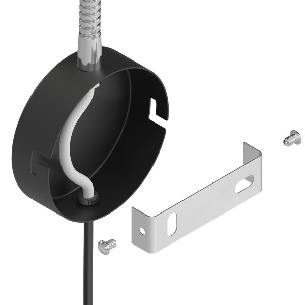 Leselampe WAIKA mit Schwanenhals, Stecker, Schalter schwarz matt, inkl. Smart Home RGBW GU10 LED Lampe, 5,41W, 473lm Kostenloser Versand