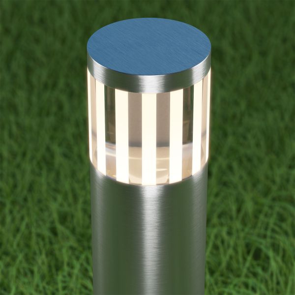 LED Wegelicht / Pollerleuchte / Gartenleuchte PILLAR für außen, IP54, 48 cm, aluminium, warmweiß Neueste Mode