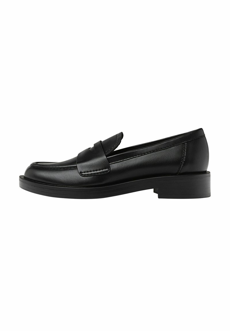 Stradivarius Stradivarius LOAFERS - Slip-ons - black VIP-Rabatte