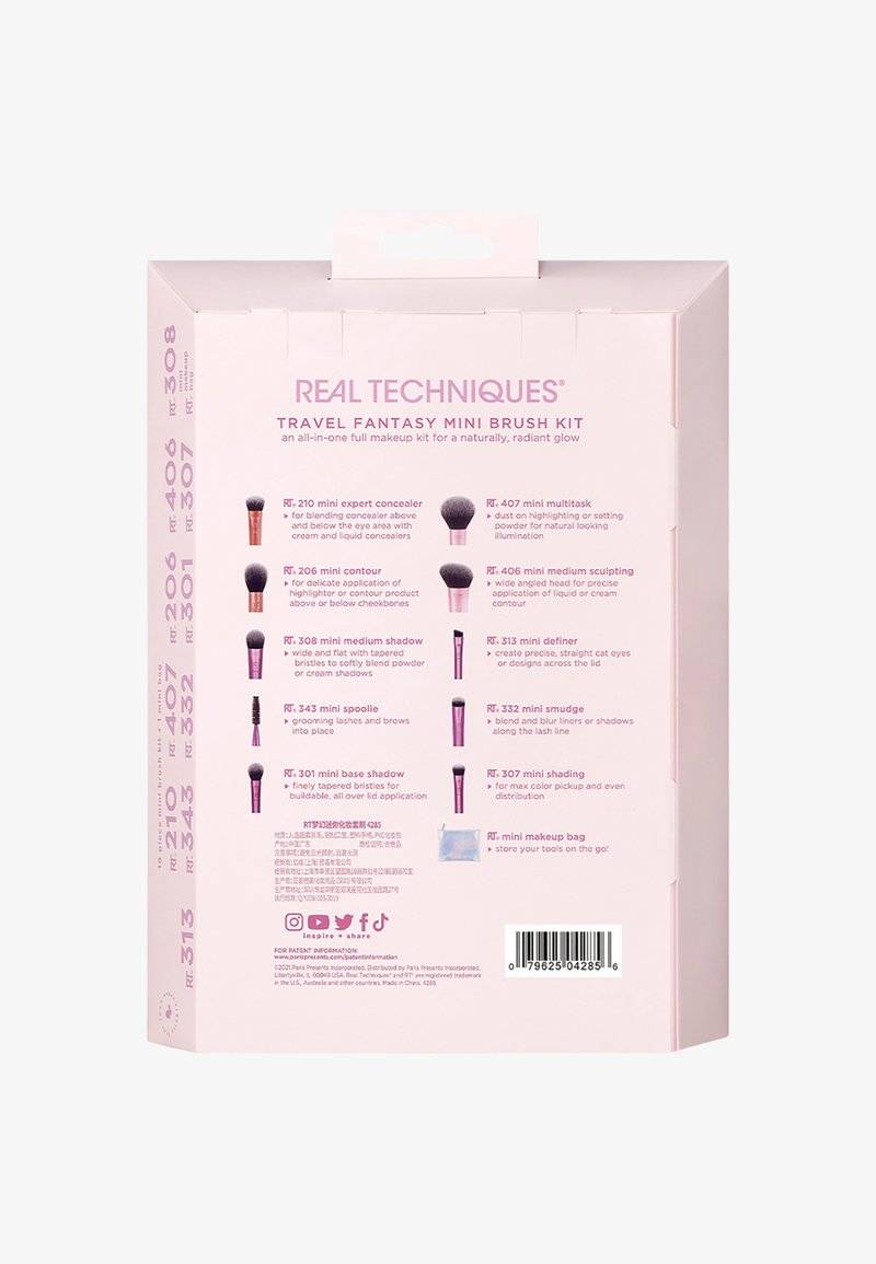 Real Techniques Real Techniques TRAVEL FANTASY MINI BRUSH SET - Makeup brush set Nur noch ein Tag übrig