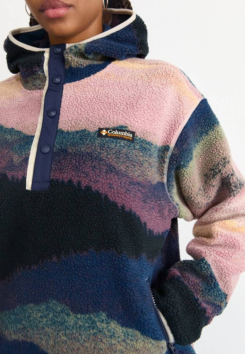 Columbia Columbia HELVETIA™ II PRINTED HOODIE - Hoodie - collegiate navy Valentinstagsangebot