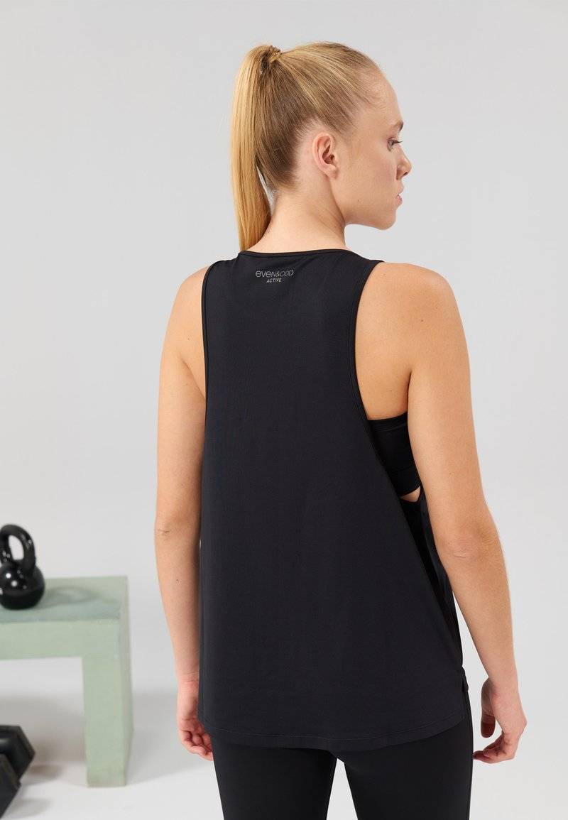 Even&Odd active Even&Odd active Top - black Neuheiten