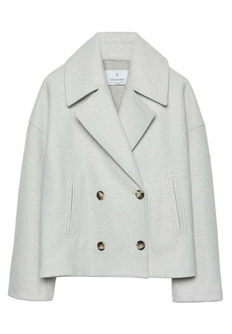 Stradivarius Stradivarius SOFT WRAP - Blazer - stone Begrenzte Freigabe