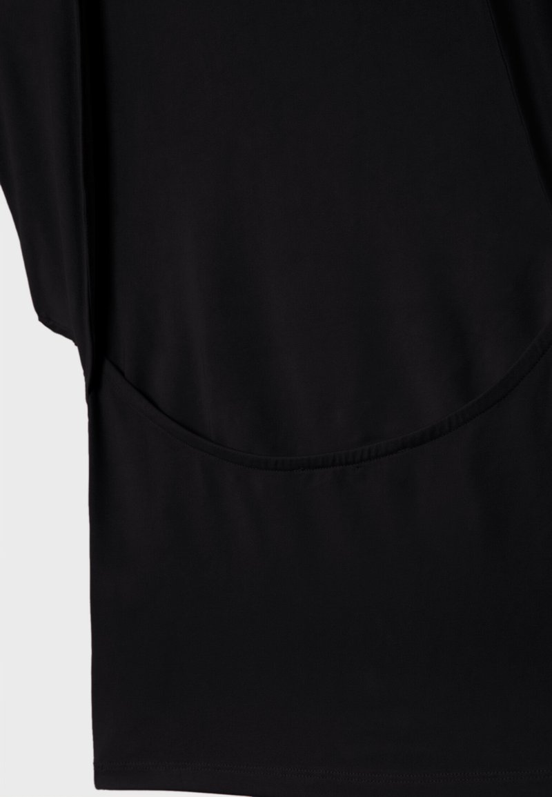 Stradivarius Stradivarius OPEN-BACK - Basic T-shirt - black Letzte 3 Tage
