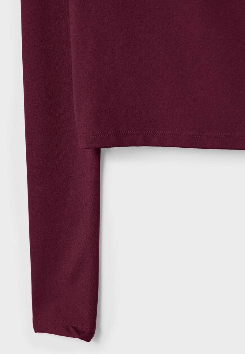 Stradivarius Stradivarius Long sleeved top - bordeaux JETZT KAUFEN