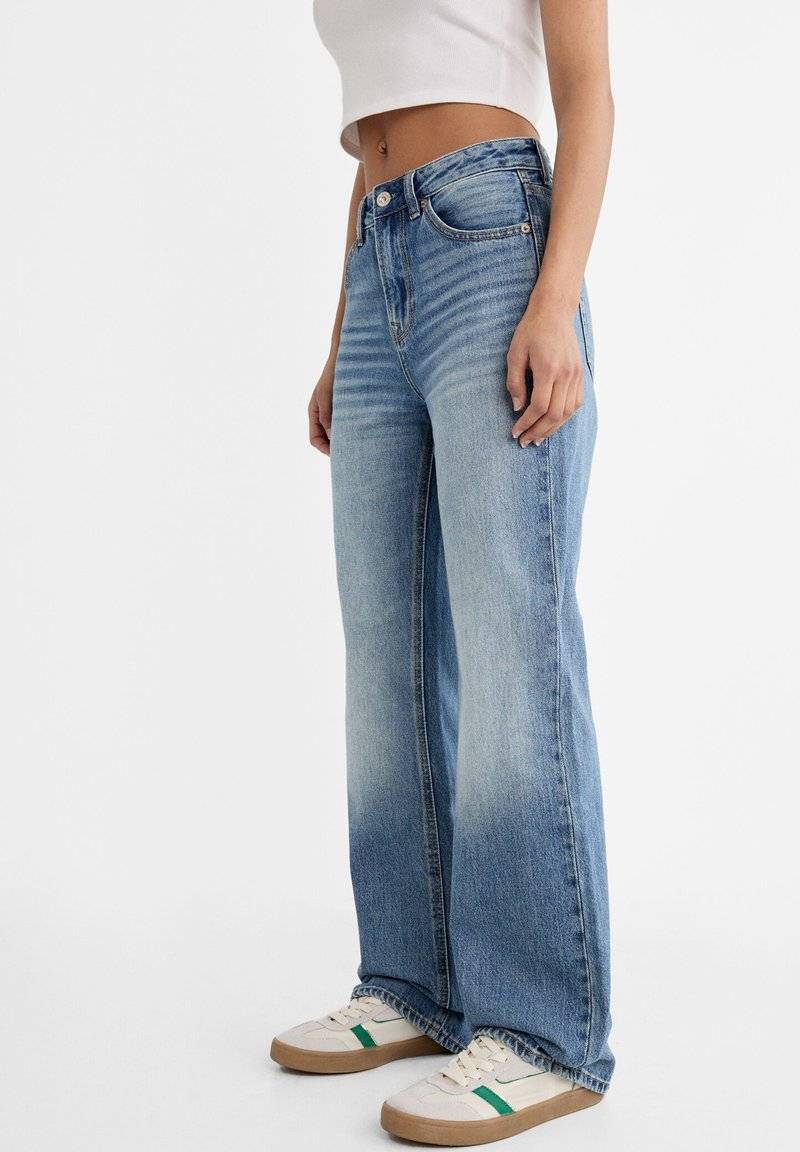 Stradivarius Stradivarius Straight leg jeans - light blue Letzte 2 Tage