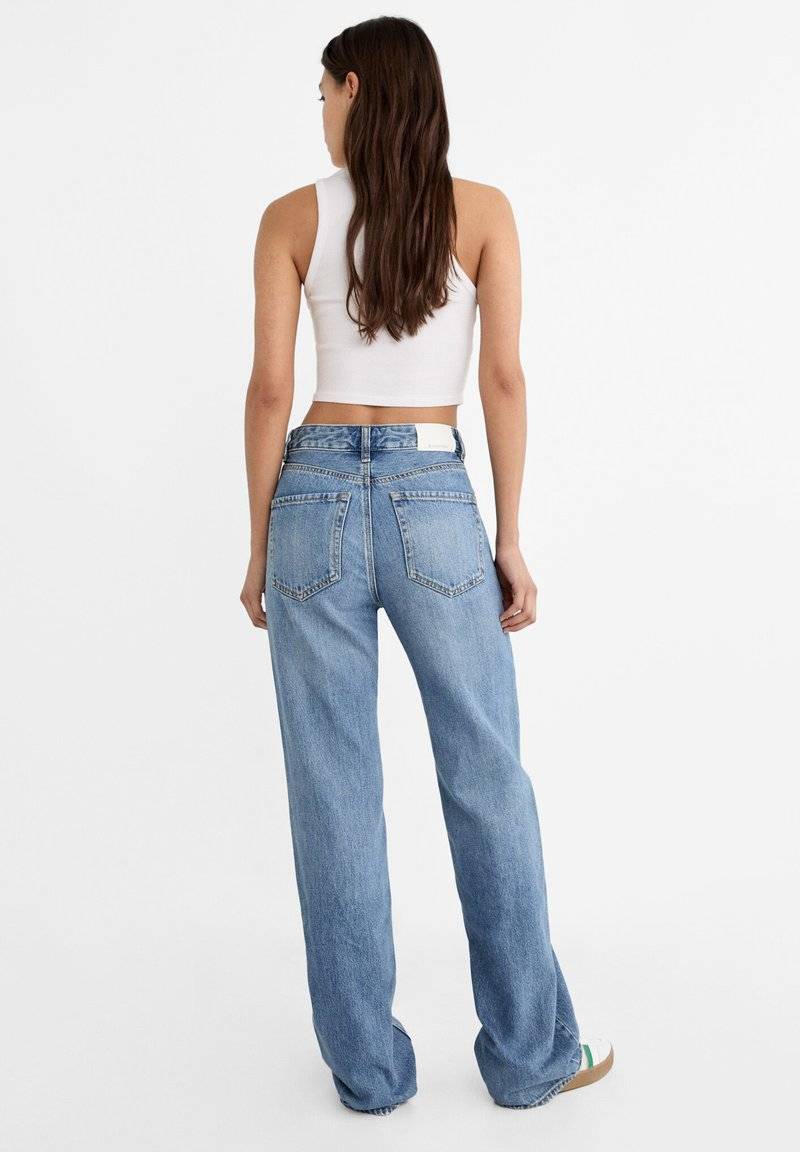 Stradivarius Stradivarius Straight leg jeans - light blue Letzte 2 Tage
