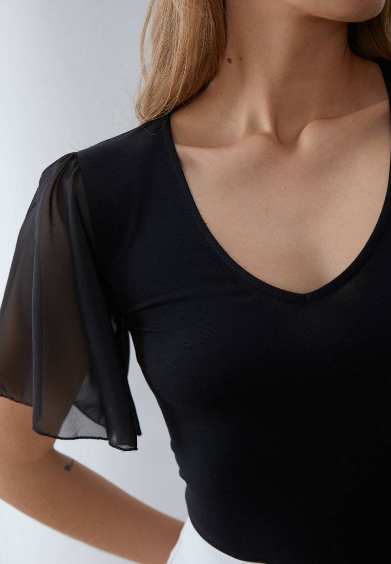 Anna Field Anna Field Print T-shirt - black Bis zu 60% Rabatt
